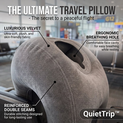 QuietTrip™ Inflatable Pillow